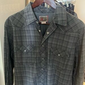 Vintage Red Western Shirt